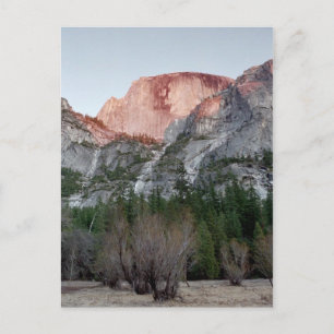 Half Dome-Alenglow. Postcard