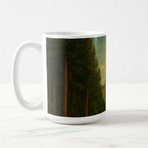 Half Dome and Trees from Yosemite Valley Coffee Mug