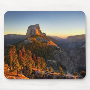 Half Dome at Sunset Detail - Yosemite Mouse Pad