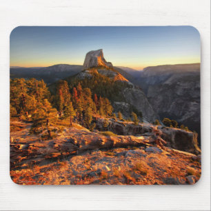 Half Dome at Sunset - Yosemite Mouse Pad