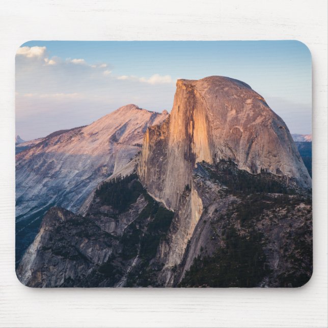Half Dome at Sunset, Yosemite NP, California Mouse Pad (Front)
