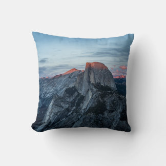 Half Dome at Sunset - Yosemite Photography Throw Pillow