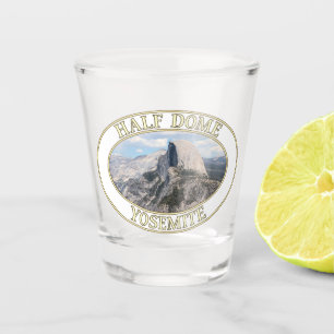 Half Dome at Yosemite National Park in California Shot Glass