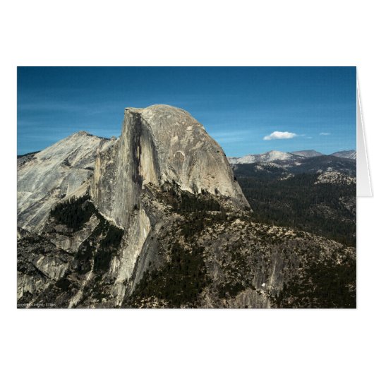 Half Dome Card (Front Horizontal)