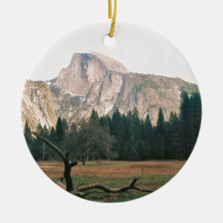 Half Dome Ceramic Ornament