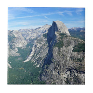 Half Dome from Glacier Point, Yosemite, CA Ceramic Tile