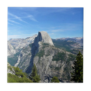 Half Dome from Glacier Point, Yosemite, CA Ceramic Tile