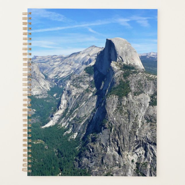 Half Dome from Glacier Point, Yosemite, CA Planner (Front)