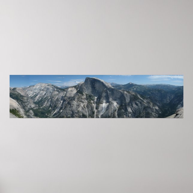 Half Dome from North Dome Poster (Front)