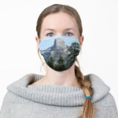 Half Dome from Panorama Trail I Adult Cloth Face Mask (Worn)