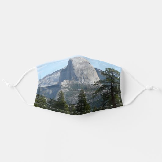 Half Dome from Panorama Trail I Adult Cloth Face Mask (Front, Unfolded)