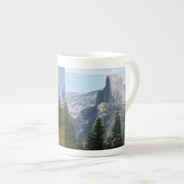 Half Dome from Panorama Trail I Bone China Mug (Front Right)