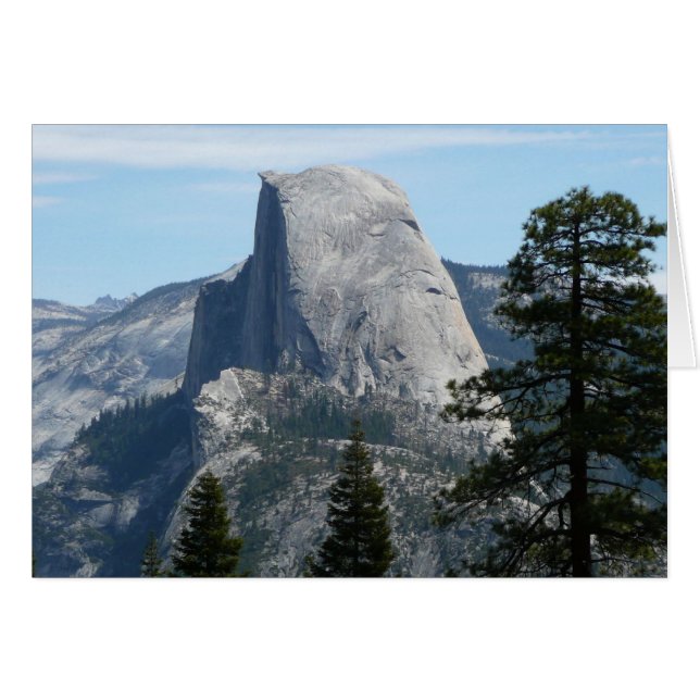 Half Dome from Panorama Trail I Cards (Front Horizontal)