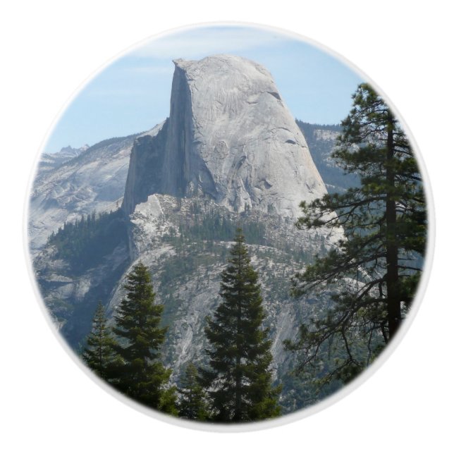 Half Dome from Panorama Trail I Ceramic Knob (Front)