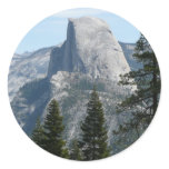 Half Dome from Panorama Trail I Classic Round Sticker