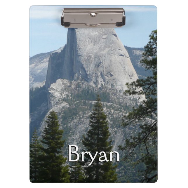 Half Dome from Panorama Trail I Clipboard (Front)