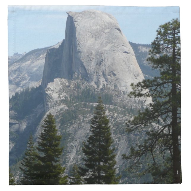 Half Dome from Panorama Trail I Cloth Napkin (Front)