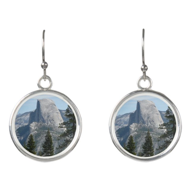 Half Dome from Panorama Trail I Earrings (Front)