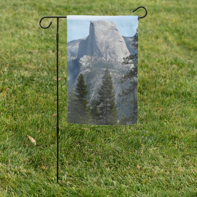 Half Dome from Panorama Trail I Garden Flag (In SItu)