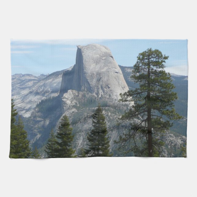 Half Dome from Panorama Trail I Kitchen Towel (Horizontal)