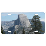 Half Dome from Panorama Trail I License Plate