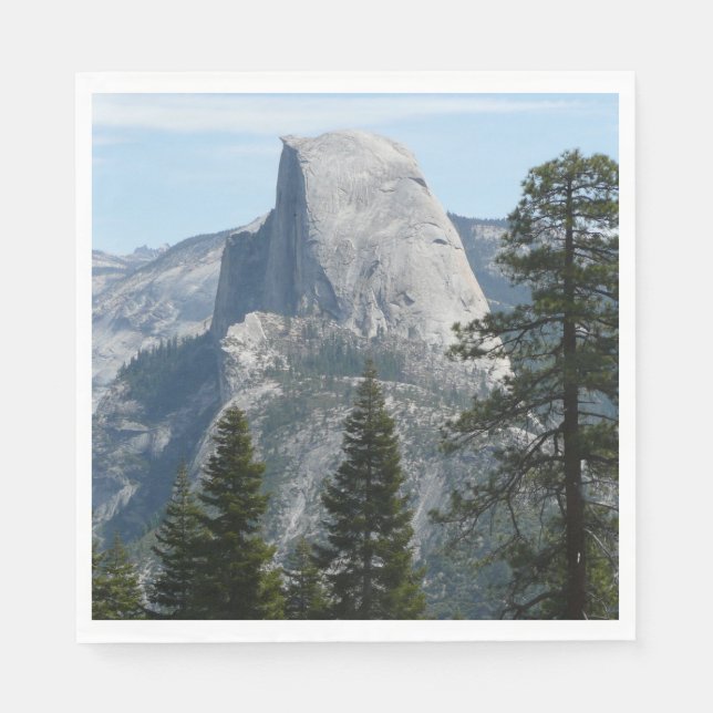 Half Dome from Panorama Trail I Paper Napkins (Front)
