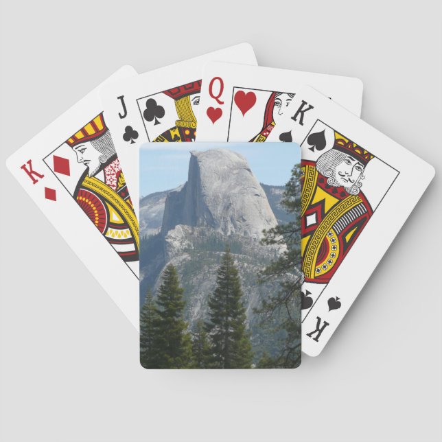Half Dome from Panorama Trail I Poker Cards (Back)