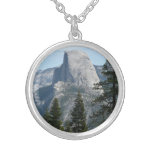 Half Dome from Panorama Trail I Silver Plated Necklace