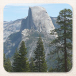 Half Dome from Panorama Trail I Square Paper Coaster