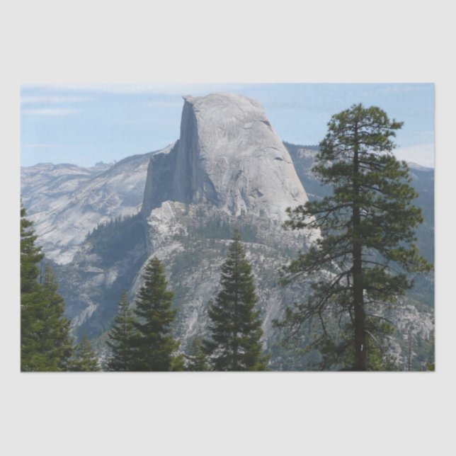 Half Dome from Panorama Trail I Tissue Paper (Front)