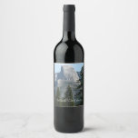 Half Dome from Panorama Trail I Wine Label