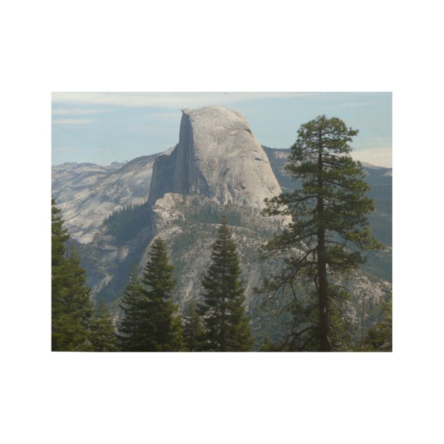 Half Dome from Panorama Trail I Wood Poster (Front)