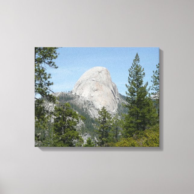 Half Dome from Panorama Trail II Canvas Print (Front)