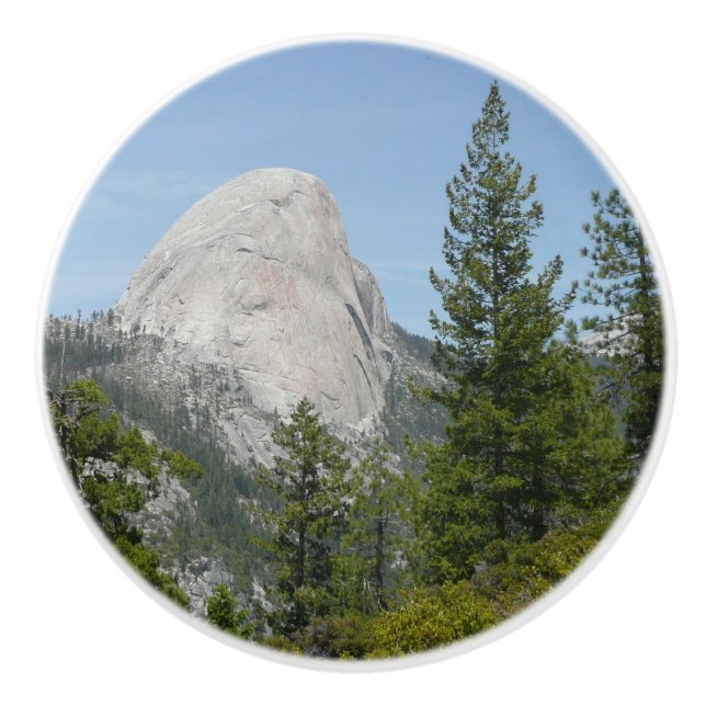 Half Dome from Panorama Trail II Ceramic Knob (Front)