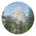 Half Dome from Panorama Trail II Classic Round Sticker
