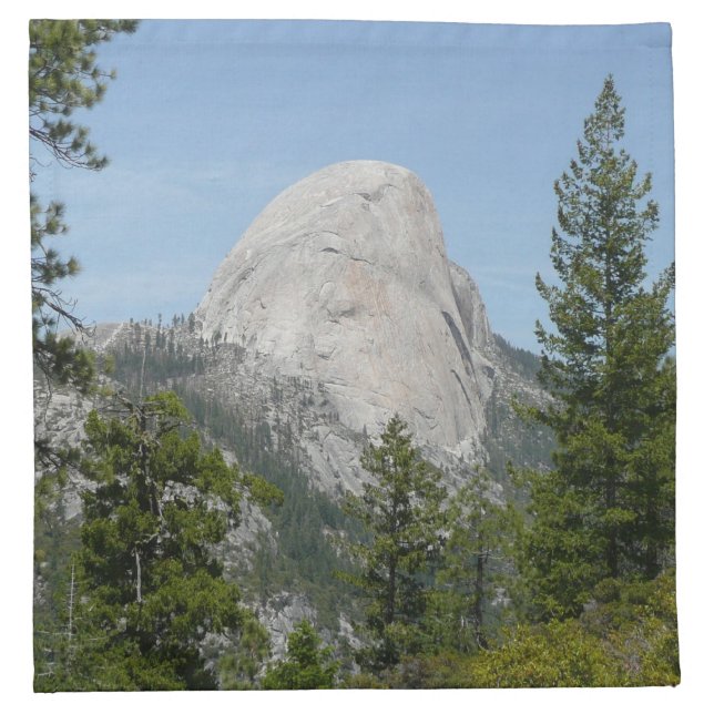 Half Dome from Panorama Trail II Cloth Napkin (Front)
