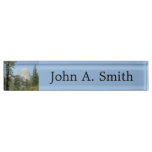 Half Dome from Panorama Trail II Desk Name Plate