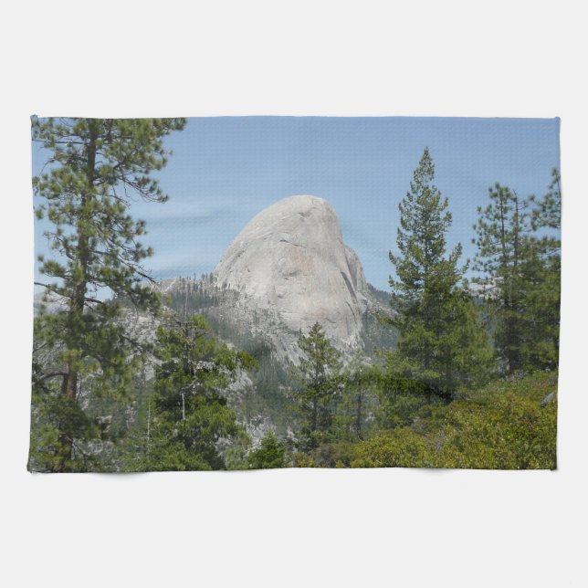 Half Dome from Panorama Trail II Kitchen Towel (Horizontal)