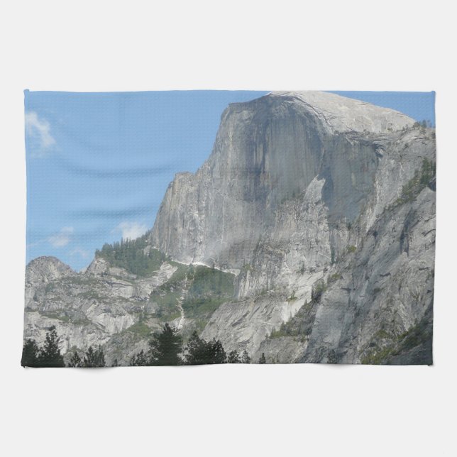 Half Dome from Panorama Trail II Kitchen Towel (Horizontal)