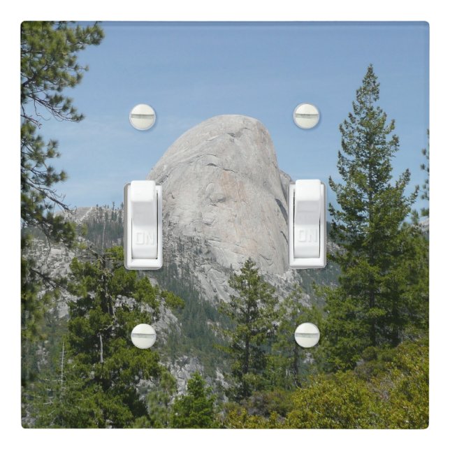 Half Dome from Panorama Trail II Light Switch Cover (In Situ)