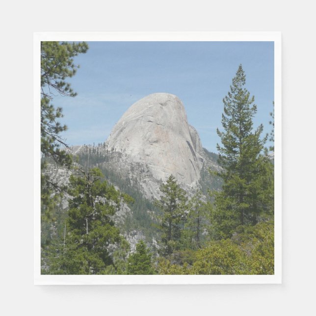 Half Dome from Panorama Trail II Paper Napkins (Front)