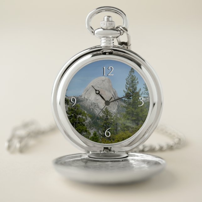 Half Dome from Panorama Trail II Pocket Watch (Inside)