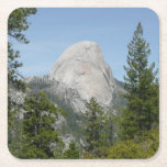Half Dome from Panorama Trail II Square Paper Coaster