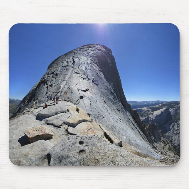 Half Dome from the Base of the Cables - Yosemite Mouse Pad (Front)