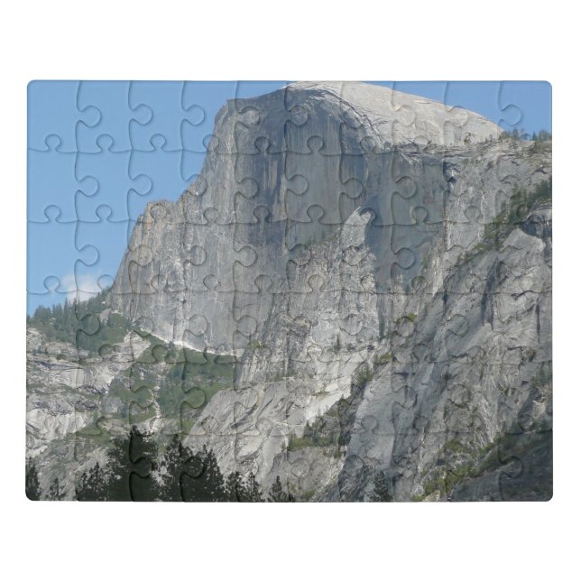 Half Dome from the Side in Yosemite National Park Jigsaw Puzzle (Puzzle Horizontal)
