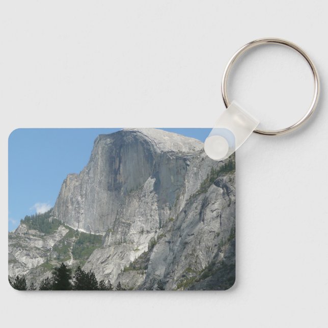 Half Dome from the Side in Yosemite National Park Keychain (Front)