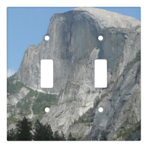 Half Dome from the Side in Yosemite National Park Light Switch Cover