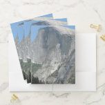 Half Dome from the Side in Yosemite National Park Pocket Folder