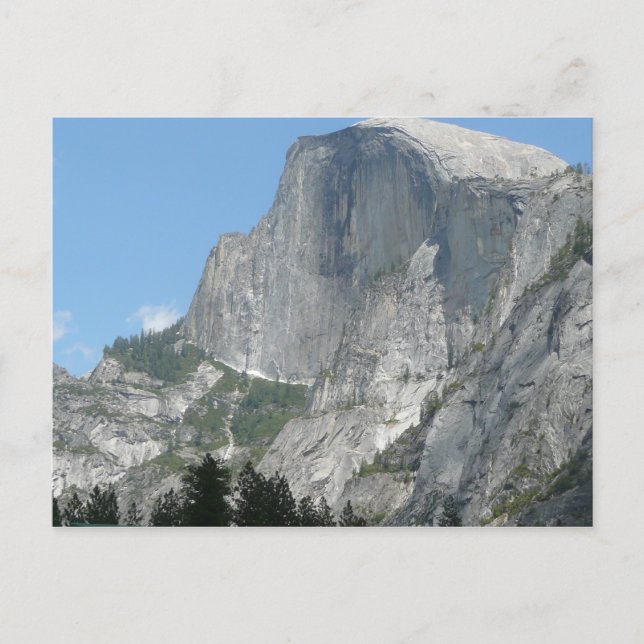 Half Dome from the Side in Yosemite National Park Postcard (Front)