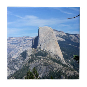 Half Dome from Washburn Point, Yosemite, CA Ceramic Tile